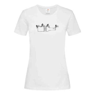 Bike & Beers - Stedman Ladies Classic Tee Thumbnail